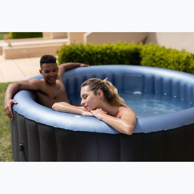 Hydromassage pool 6-person MSpa Comfort Bergen grey anthracite 17
