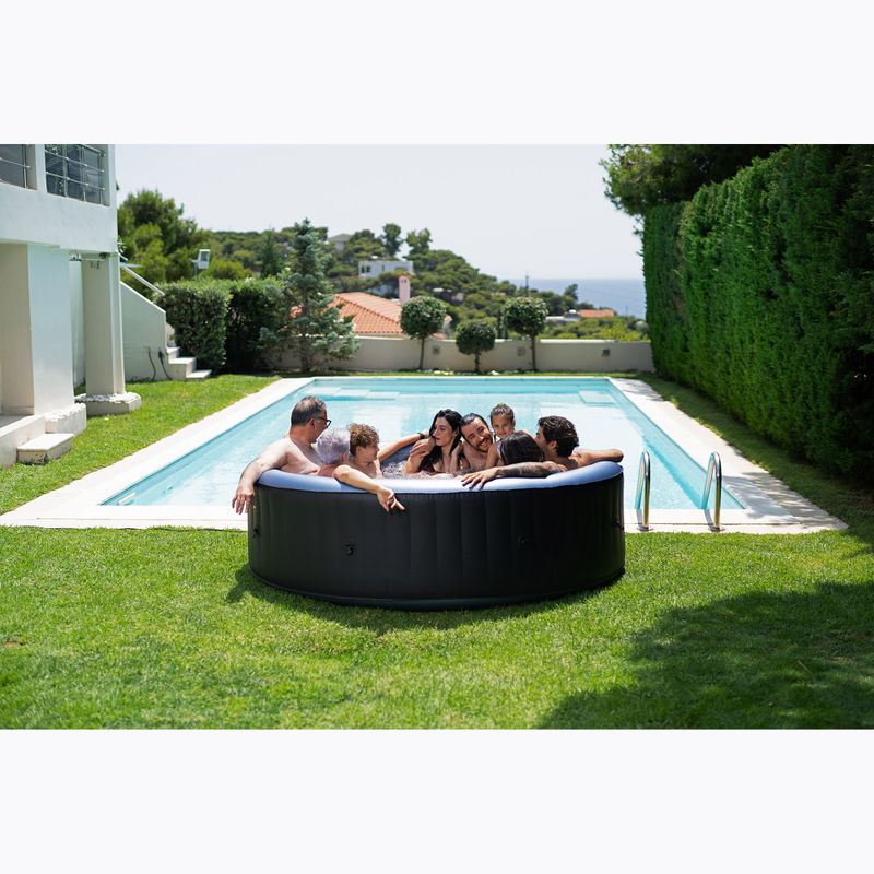 Hydromassage pool 8-person MSpa Comfort Bergen grey anthracite 14
