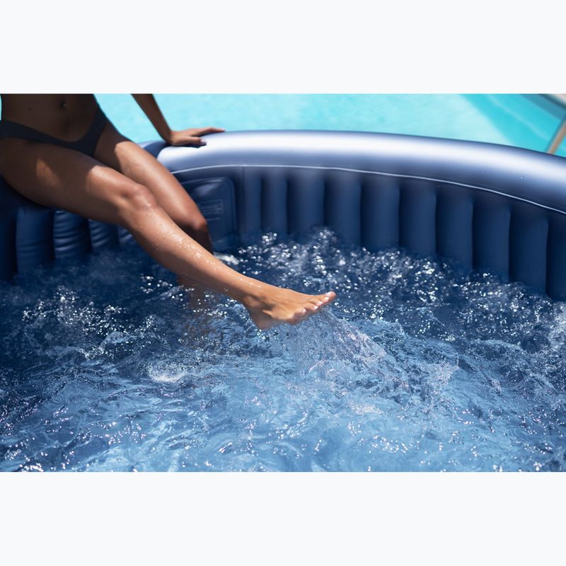 Hydromassage pool 8-person MSpa Comfort Bergen grey anthracite 19