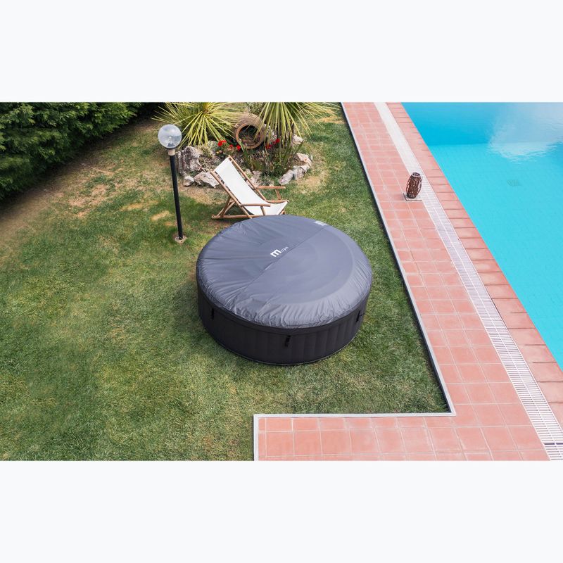 Jacuzzi 8-person MSpa Comfort Bergen grey anthracite 21