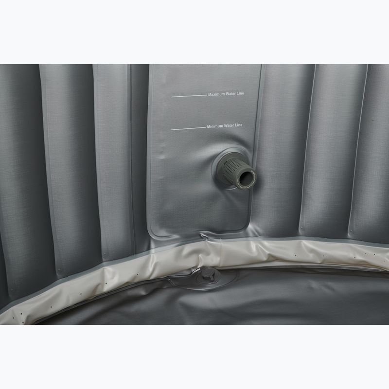 Hydromassage pool 6-person MSpa Comfort Starry grey anthracite 9