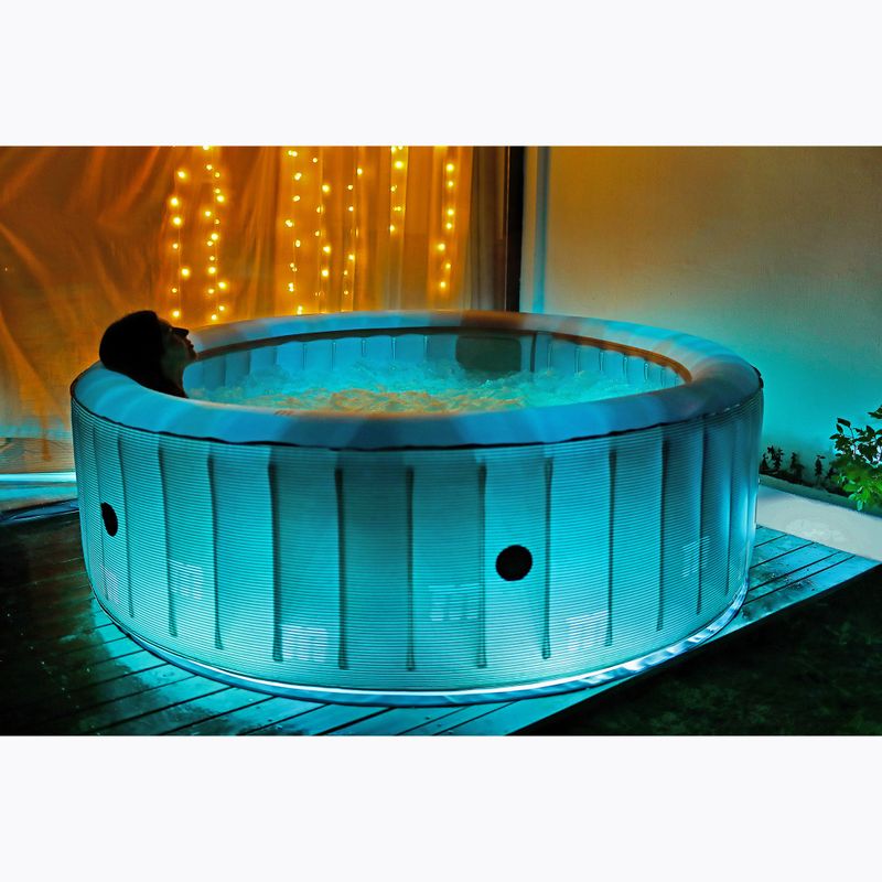 Hydromassage pool 6-person MSpa Comfort Starry grey anthracite 20