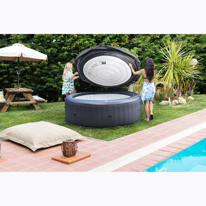 Hydromassage pool 8-person MSpa Urban Rimba Max graphite 24
