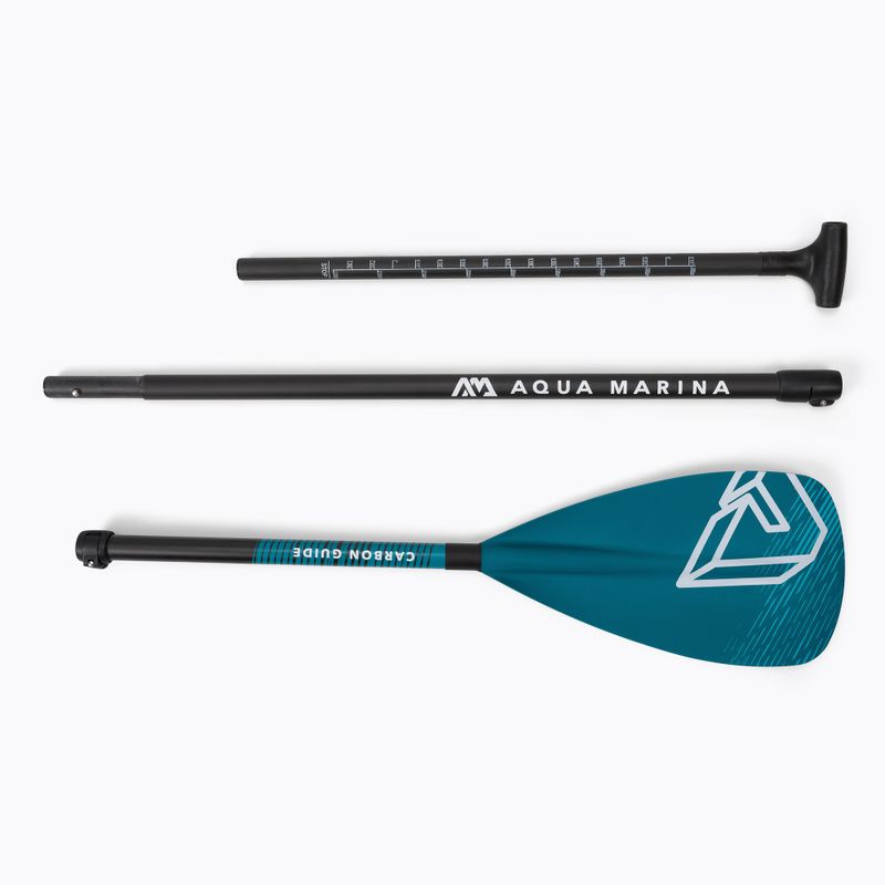 Aqua Marina CARBON GUIDE 3-piece SUP paddle black-blue B0303014 5