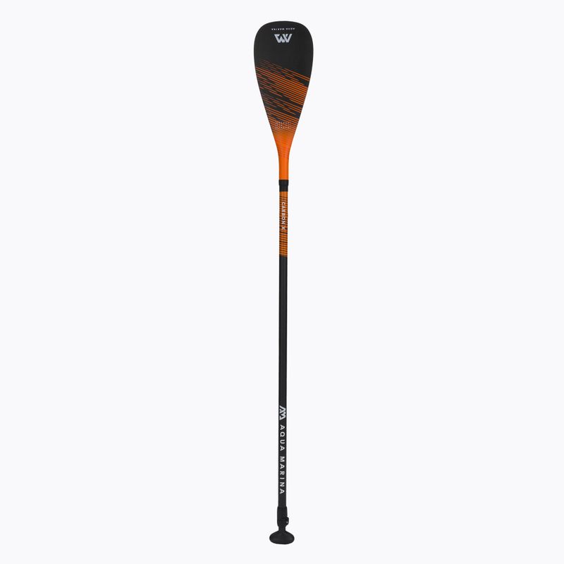 Aqua Marina CARBON X 3-piece SUP paddle black and orange B0303016 3