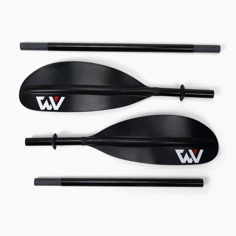 Aqua Marina 4-piece kayak paddle KP-2 black B0303017 4