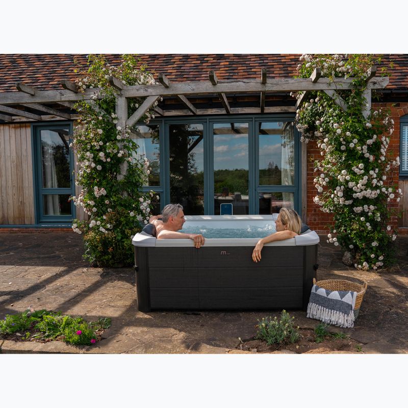 Hydromassage pool 6-person MSpa Frame Oslo cool grey 21