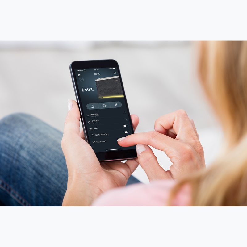 Hydromassage pool 6-person MSpa Frame Oslo cool grey 29