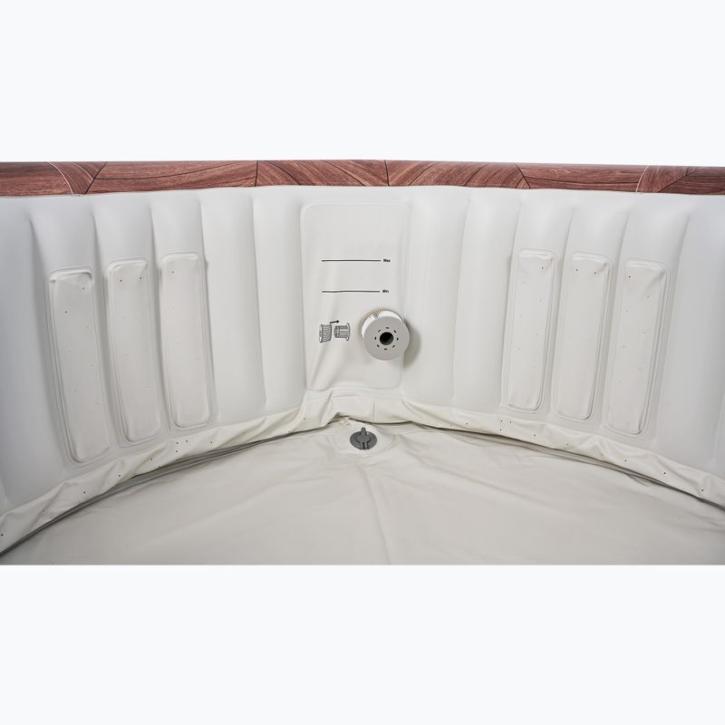Hydromassage pool 6-person MSpa Comfort Fermo wood grain 6