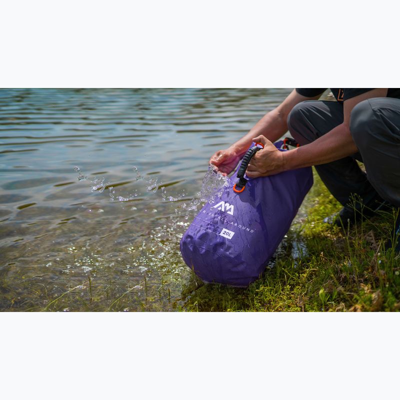 Waterproof bag Aqua Marina Dry Bag 20 l purple 2