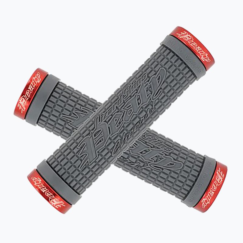 Lizard Skins Dual-Clamp Peaty graphite handlebar grips