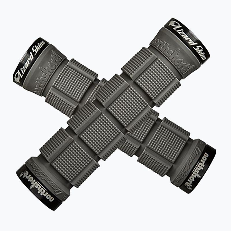Lizard Skins Dual-Clamp Northshore graphite handlebar grips