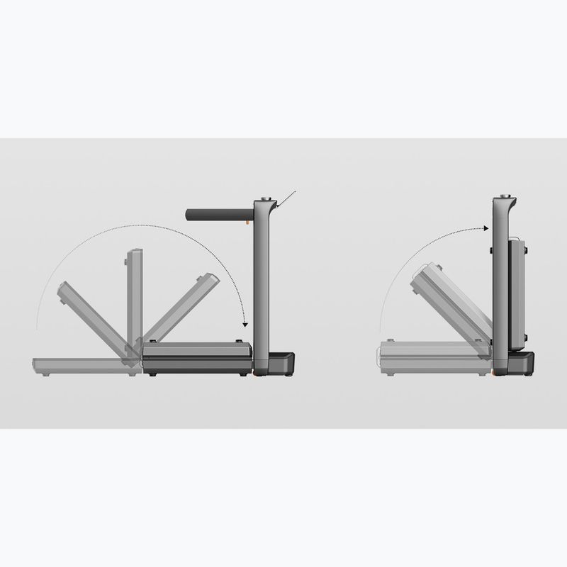 Electric treadmill Kingsmith MX16+ WalkingPad black/grey 13