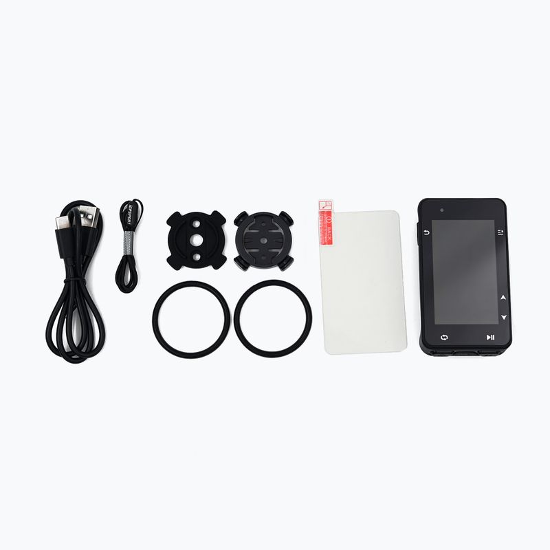 Cycle counter + protective glass IGPSport IGS630 black 17919 4