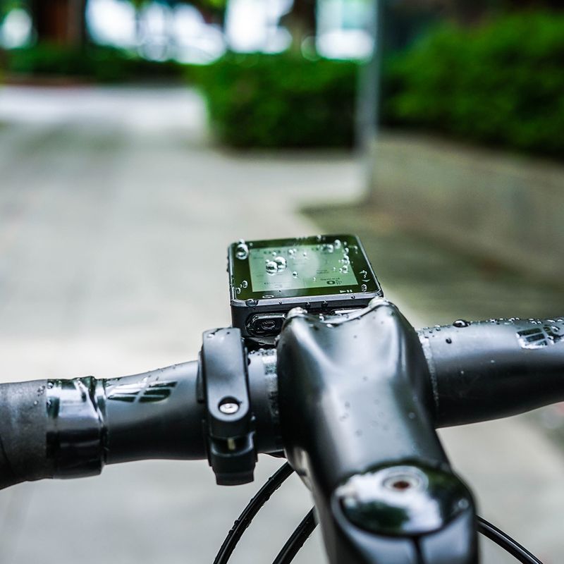 Cycle counter + protective glass IGPSport IGS630 black 17919 6