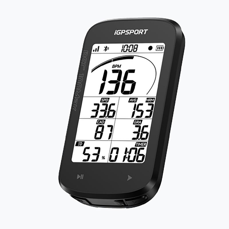 Bike computer iGPSport GPS BSC100 Max black 2