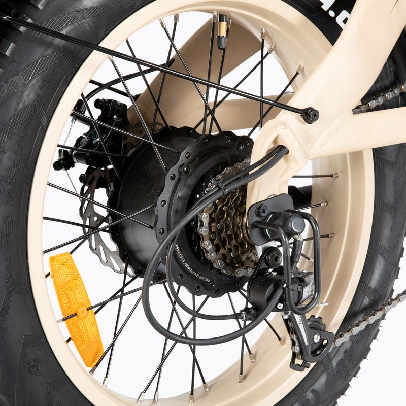 Electric bicycle HIMO ZB20 Max beige 8