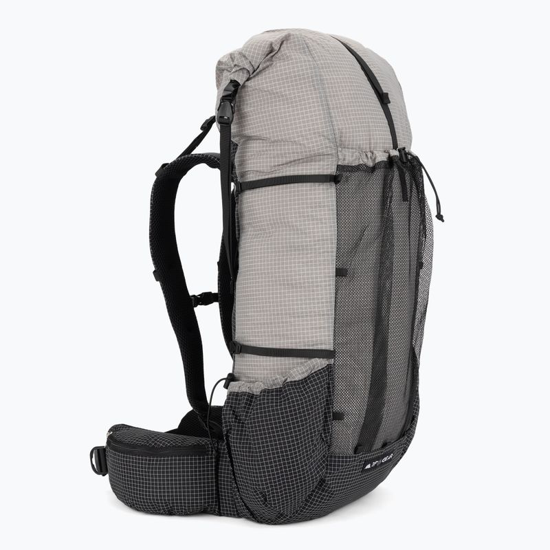 Hiking backpack 3F UL Qidian Pro 46+10L gray 2