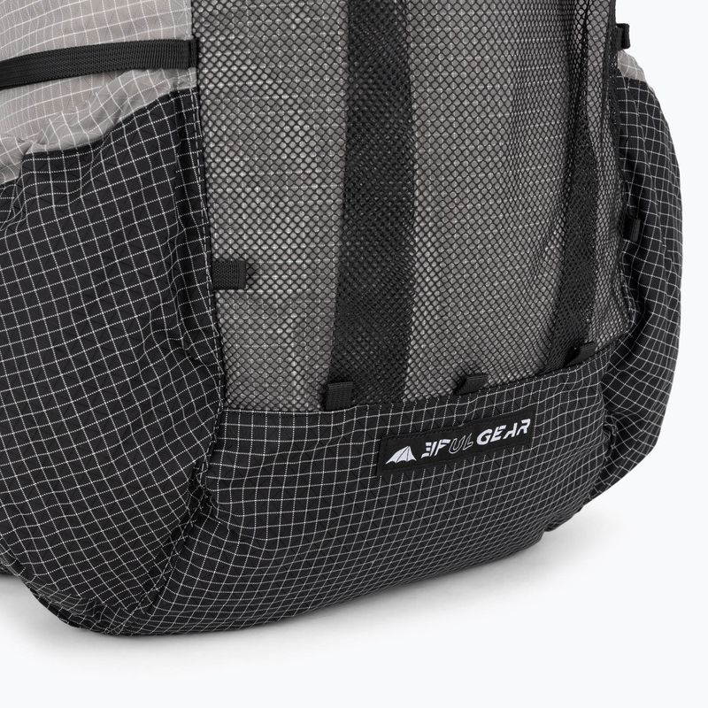 Hiking backpack 3F UL Qidian Pro 46+10L gray 5
