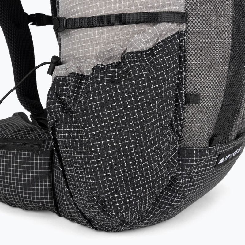 Hiking backpack 3F UL Qidian Pro 46+10L gray 6