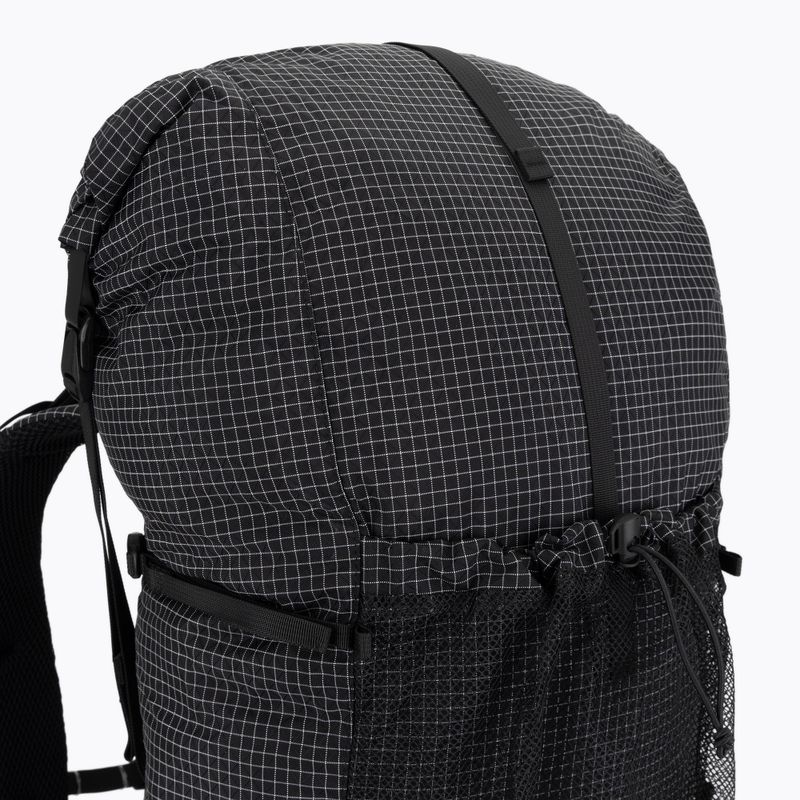 Hiking backpack 3F UL Qidian Pro 46+10L Black 4