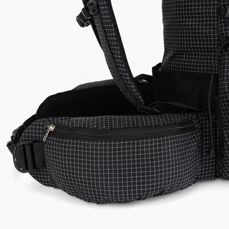Hiking backpack 3F UL Qidian Pro 46+10L Black 9