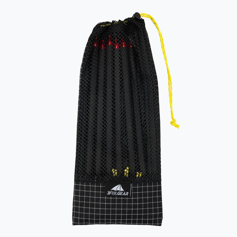 Tent pegs 3F UL Carbon Long Black 6
