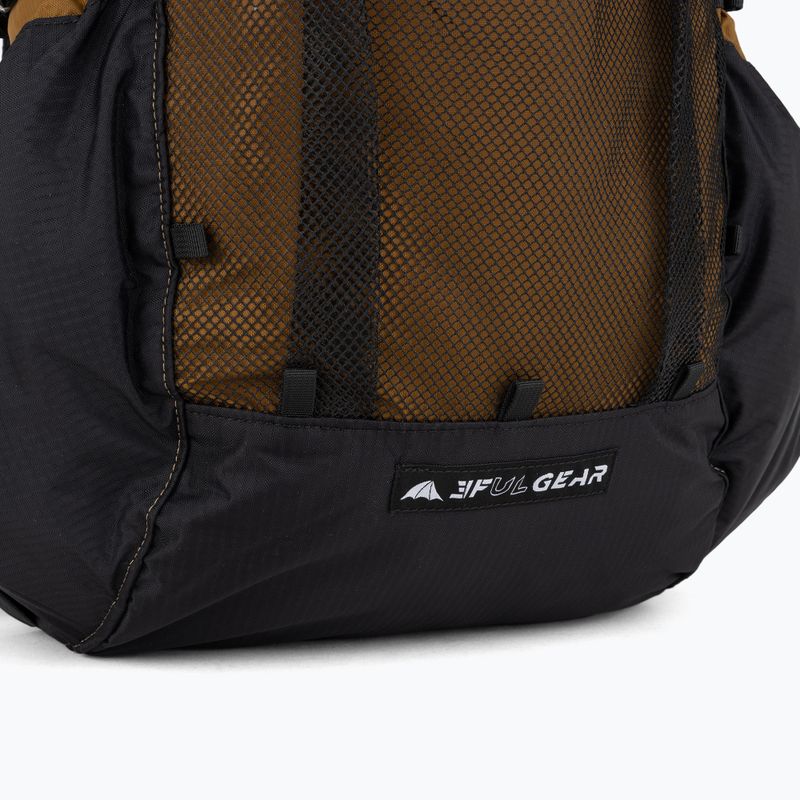 Hiking backpack 3F UL Qidian 40+16L Khaki 5