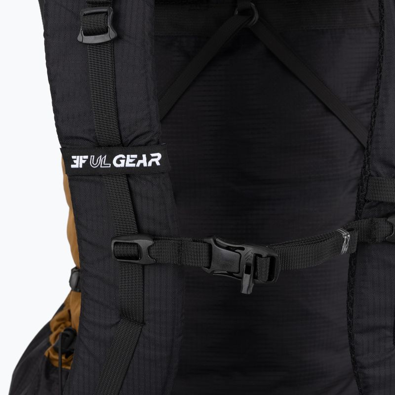 Hiking backpack 3F UL Qidian 40+16L Khaki 8