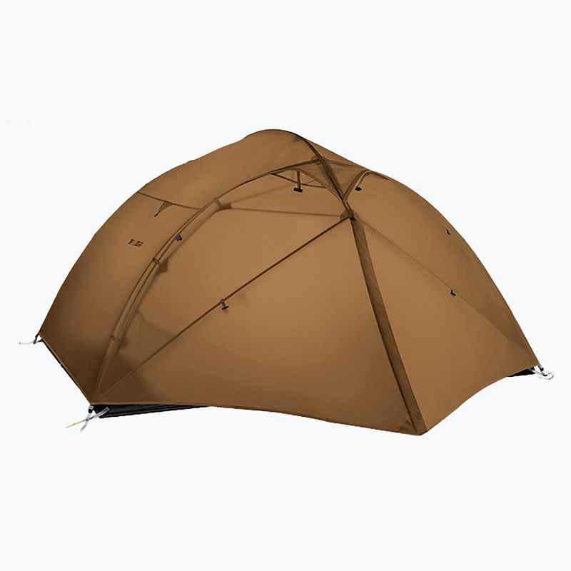 3-person camping tent Qingkong 3P 15D Khaki