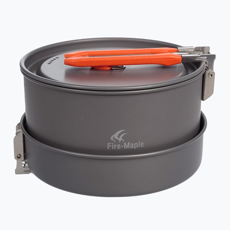 Fire-Maple Feast 3 orange hiking cookware set 3