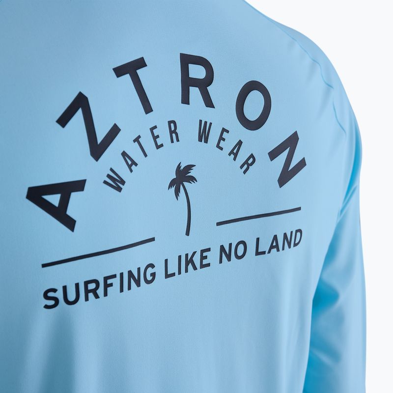 Men's Aztron Surfing Hooded Rashguard Swim Longsleeve 5