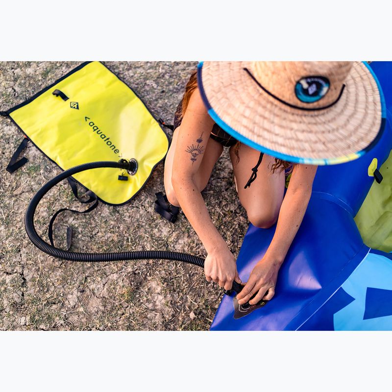 1-person inflatable kayak Aquatone Bee Inflatable Pack Raft 7'3" 221 cm 19
