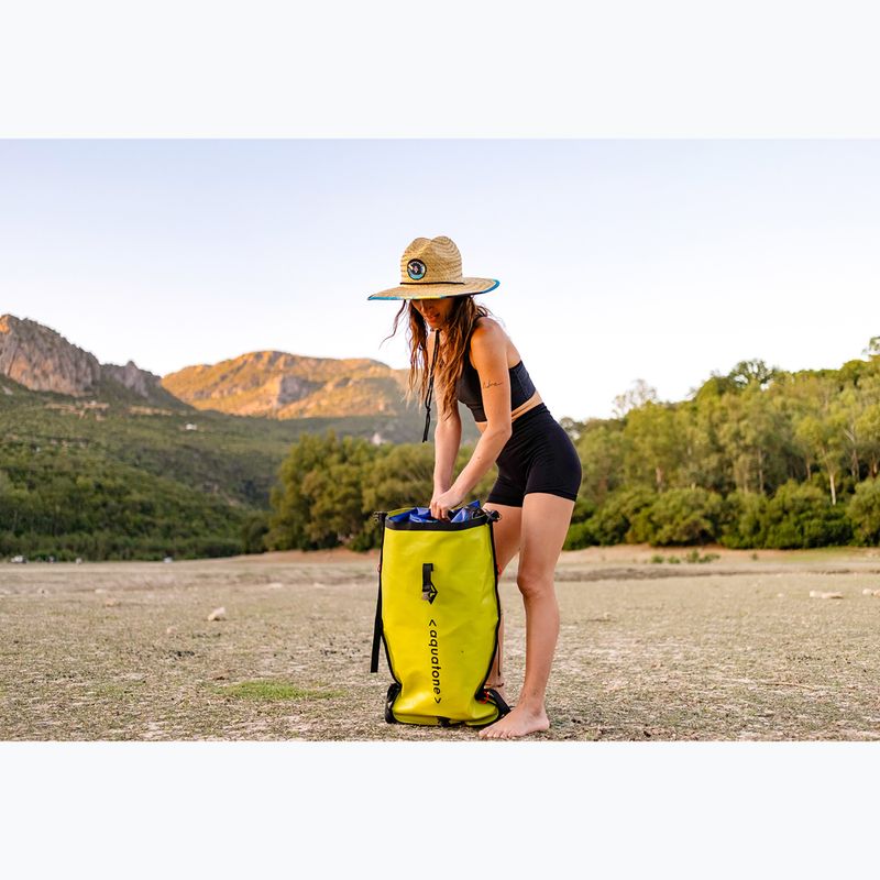 1-person inflatable kayak Aquatone Bee Inflatable Pack Raft 7'3" 221 cm 20