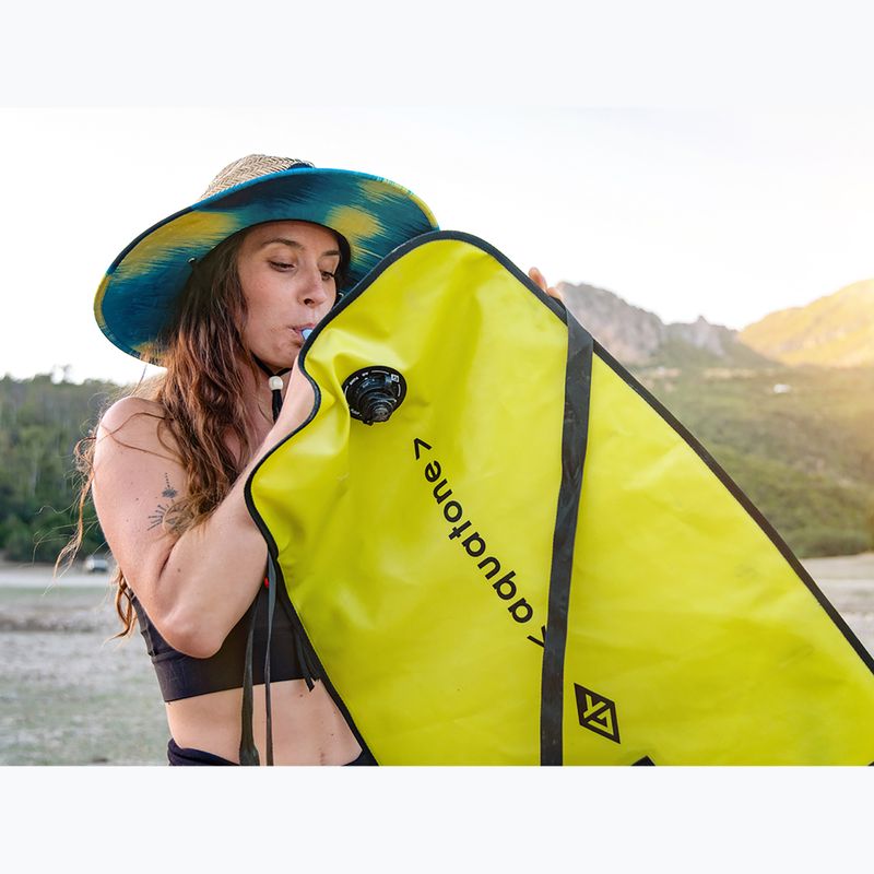 1-person inflatable kayak Aquatone Bee Inflatable Pack Raft 7'3" 221 cm 21
