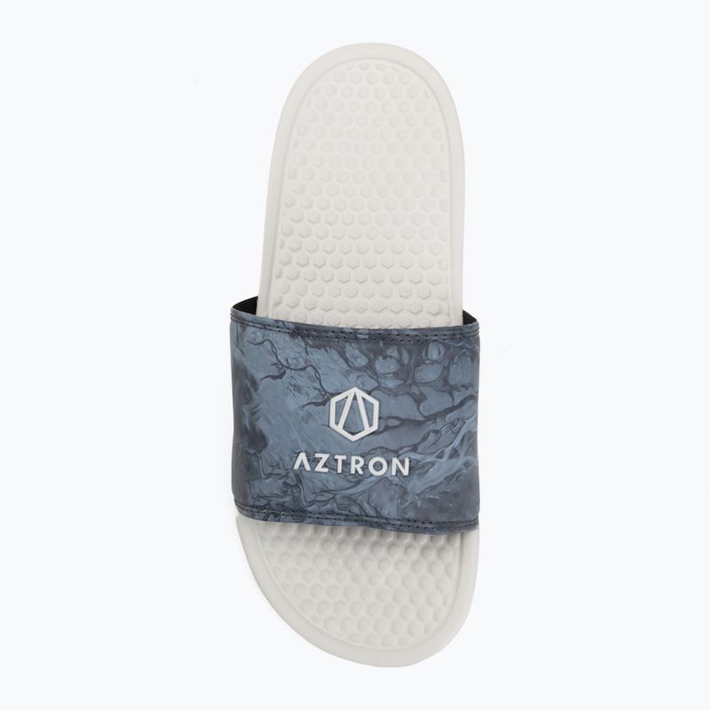 Men's slides Aztron Epic white/grey 5