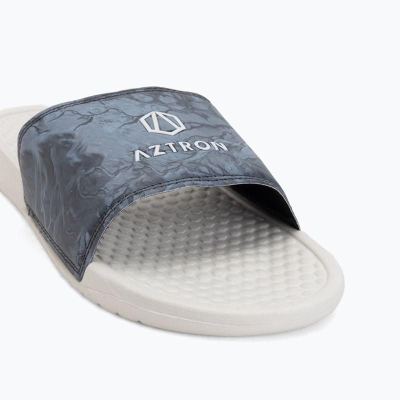 Men's slides Aztron Epic white/grey 7