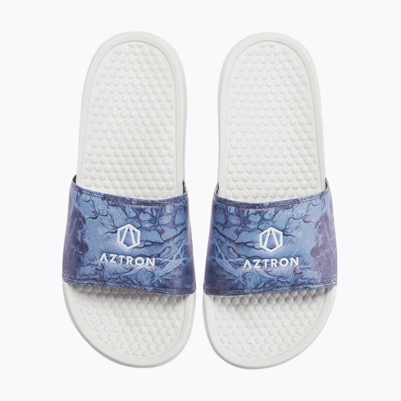 Men's slides Aztron Epic white/grey 5
