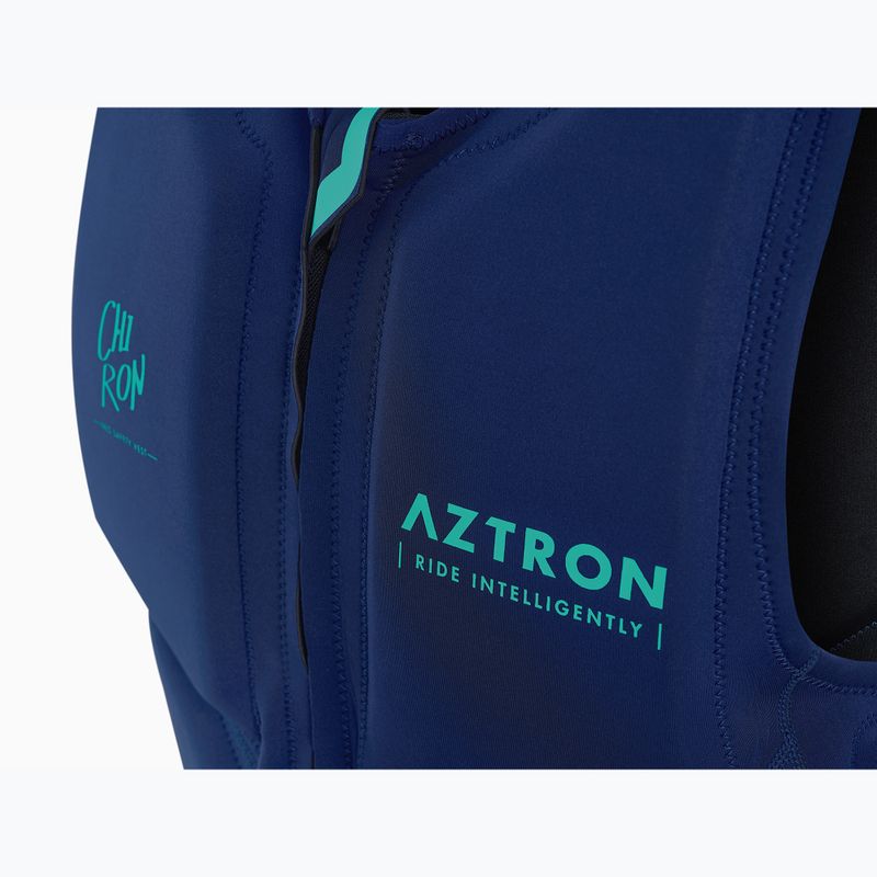 Men's Aztron Chiron Neoprene ocean blue belay waistcoat 3