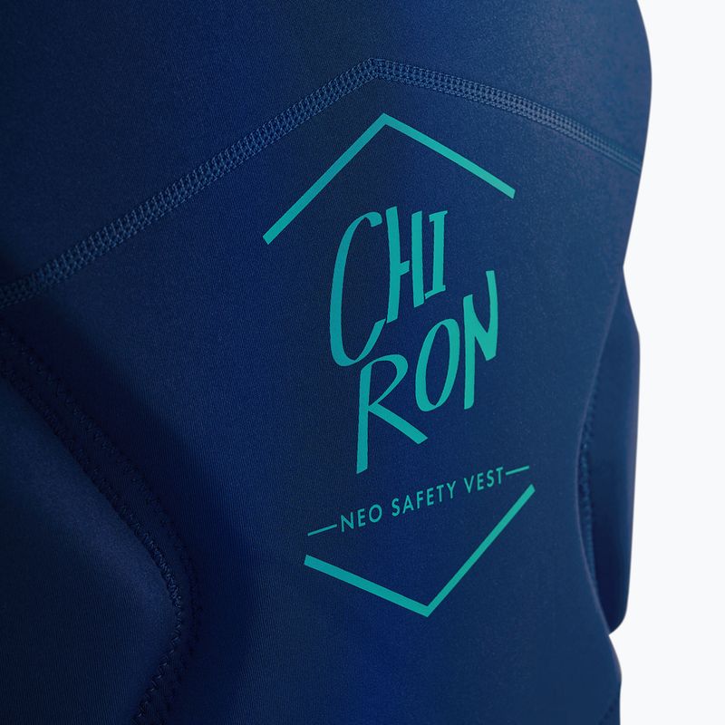 Men's Aztron Chiron Neoprene ocean blue belay waistcoat 5