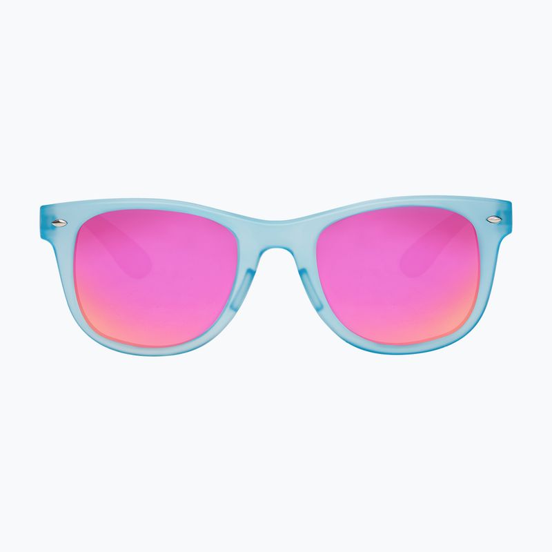 Sunglasses Aztron Dream crystal blue gloss/polarized light pink mirror/brown 2