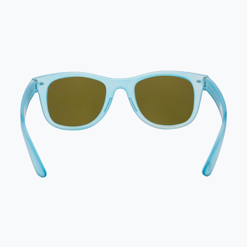 Sunglasses Aztron Dream crystal blue gloss/polarized light pink mirror/brown 3