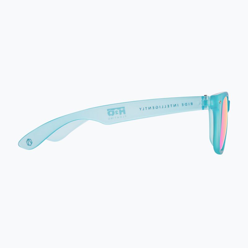 Sunglasses Aztron Dream crystal blue gloss/polarized light pink mirror/brown 4
