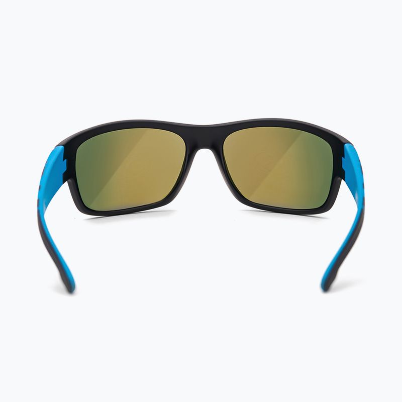 Sunglasses Aztron Avatar-X2 matt black/gloss blue/polarized sahara red mirror/brown 3