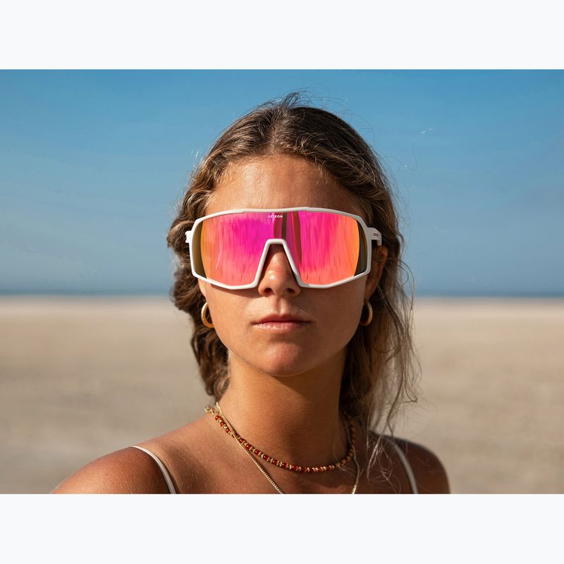 Aztron Miami Floating Active Epic Dream white/pink sunglasses 9