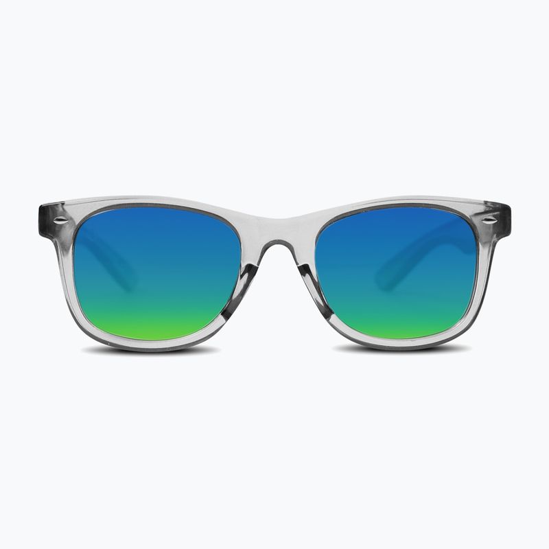Children's sunglasses Aztron Solar ice grey/graffiti/polarized blue/yellow mirror/grey. 2