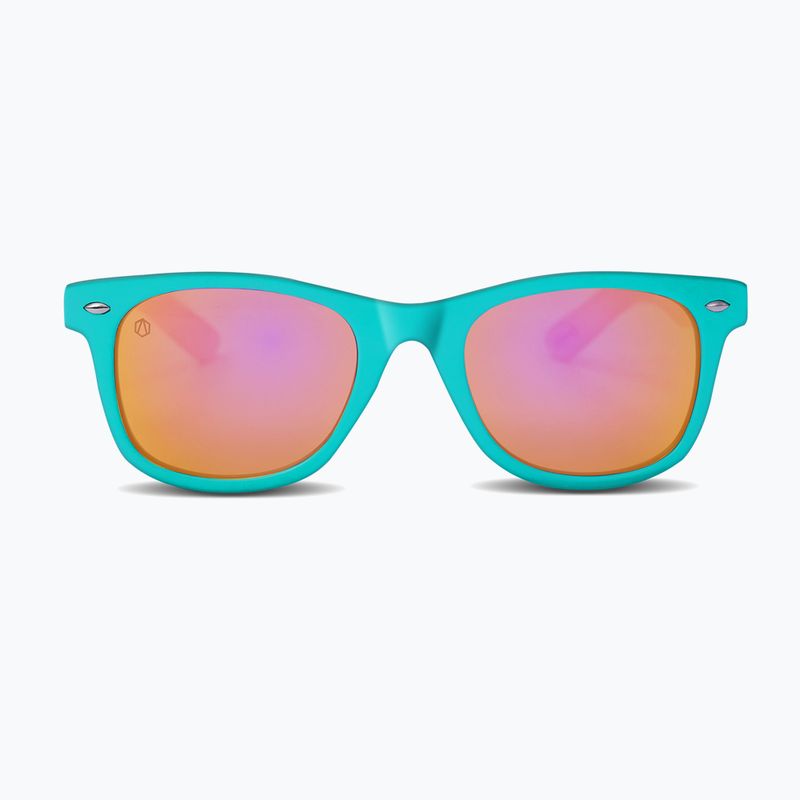 Children's sunglasses Aztron Candy candy pink/twisty/polarized rainbow pink mir/grey. 2