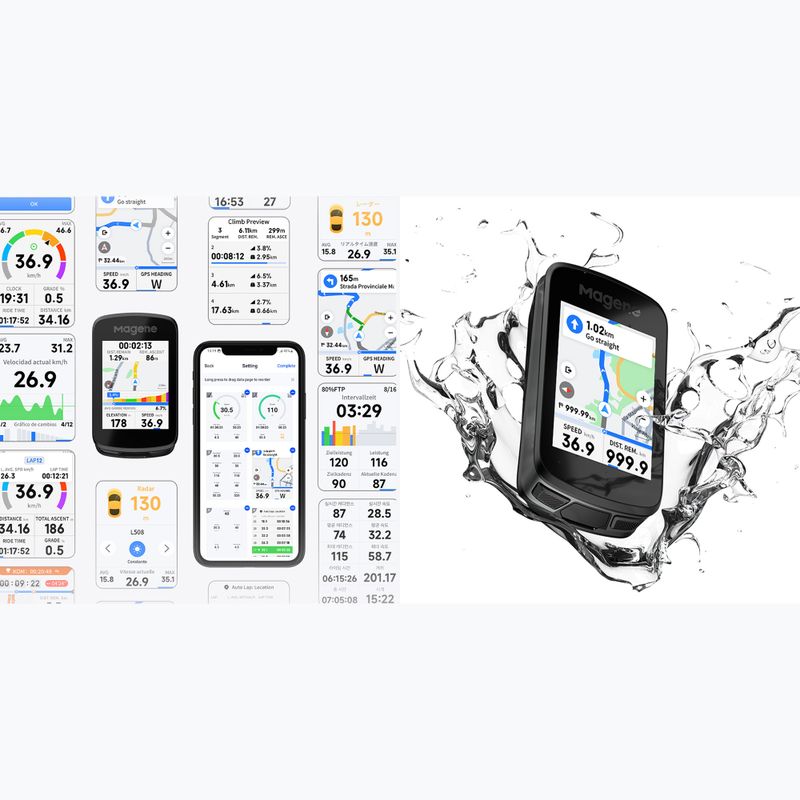 Bike navigation Magene C606 Pro 6