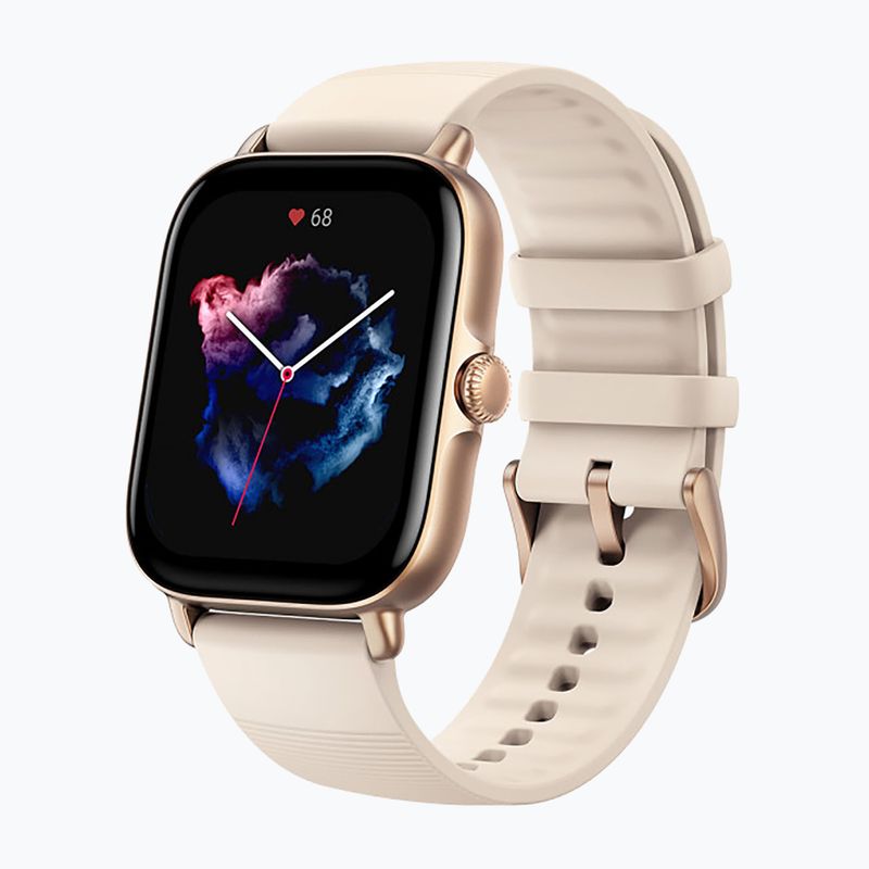 Amazfit GTS 3 watch beige W2035OV2N 2
