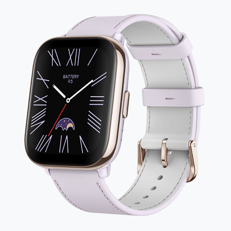 Amazfit Active lavender purple watch 2